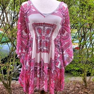 INC International Concepts Tunic Top